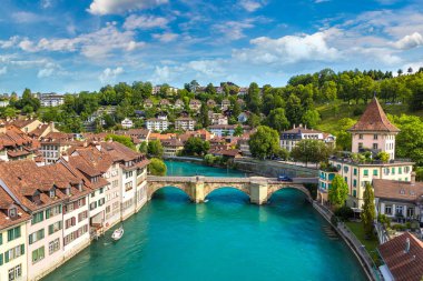 bern panoramik manzaralı