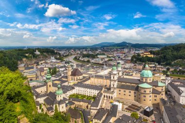 Salzburg 'un panoramik görüntüsü