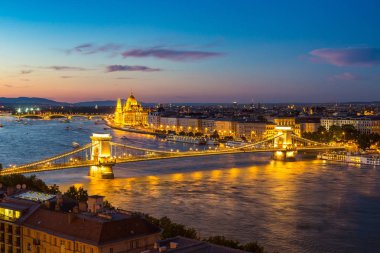 Budapeşte panoramik görünüm