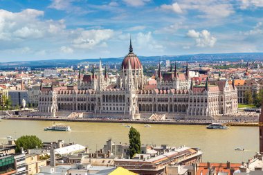 Budapeşte panoramik görünüm