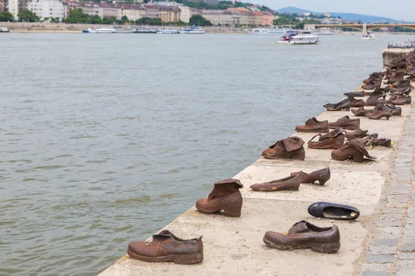 Monumento a sapatos em Budapeste — Fotografia de Stock