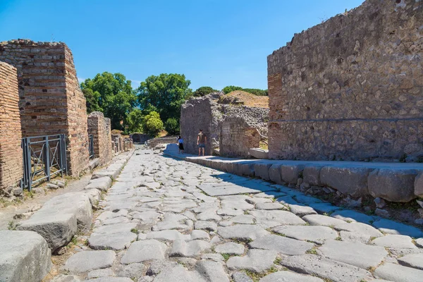 Pompeii stad i Italien — Stockfoto