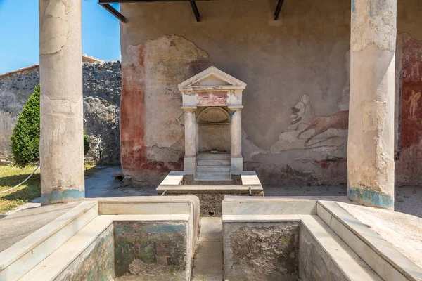 Pompeji Stadt in Italien — Stockfoto