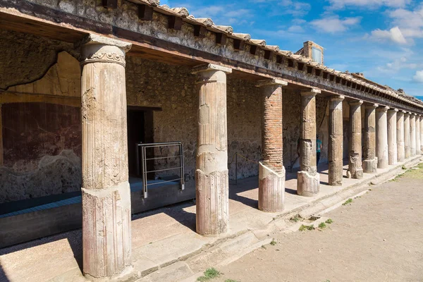 Pompeii stad i Italien — Stockfoto