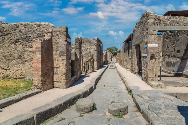 Pompeia cidade na Itália — Fotografia de Stock