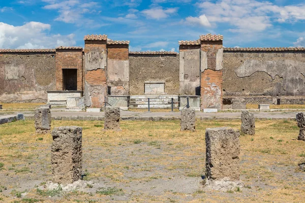 Město Pompeje v Itálii — Stock fotografie