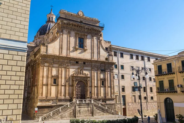Церква Santa Caterina в Палермо — стокове фото