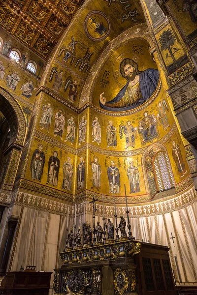 Καθεδρικό ναό του Monreale στην Ιταλία — Φωτογραφία Αρχείου