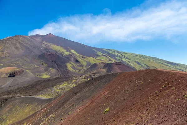 Etna vulkán Szicíliában — Stock Fotó