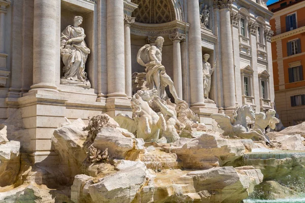 Fountain di Trevi στη Ρώμη — Φωτογραφία Αρχείου