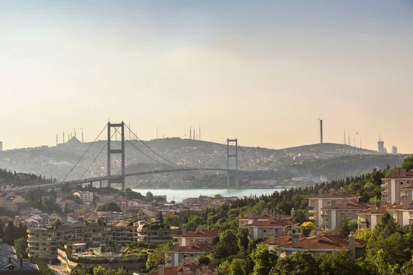 Bosporus bridge in Istanbul — Stock Photo, Image