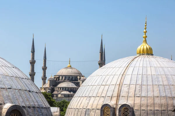 Голубая мечеть Стамбула — стоковое фото