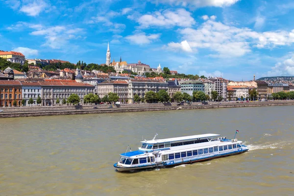 Budapest og Donau-elven – stockfoto