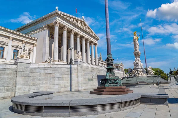 Parlament Austrii w Wiedniu — Zdjęcie stockowe