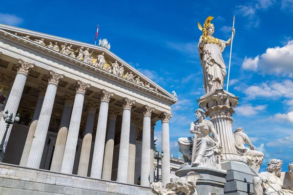 Österreichisches Parlament in Wien — Stockfoto