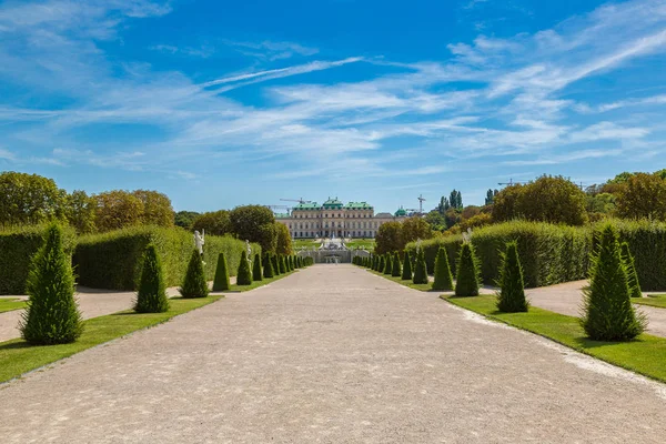 Paleis Belvedere in Wenen — Stockfoto