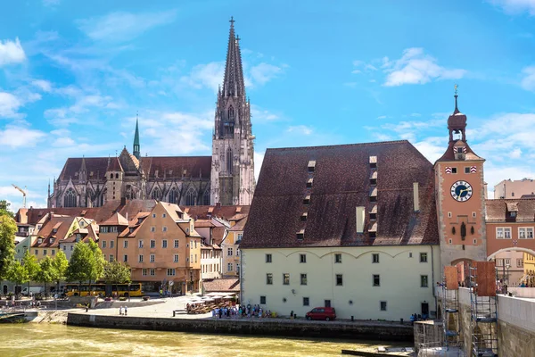 Regensburgi katedrális-a Németország — Stock Fotó