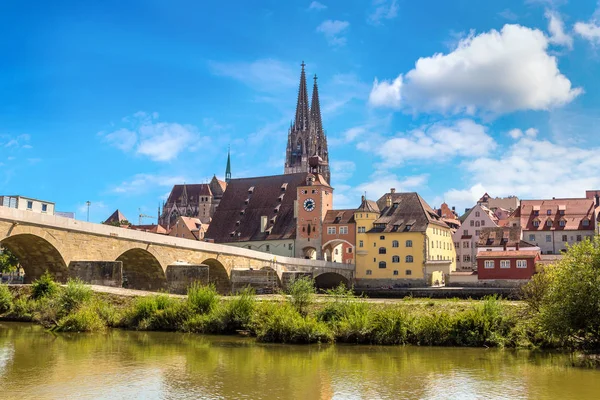 Regensburgi katedrális-a Németország — Stock Fotó