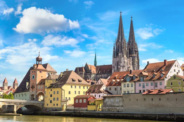 Regensburgi katedrális-a Németország — Stock Fotó