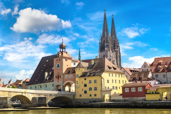 Regensburgi katedrális-a Németország — Stock Fotó