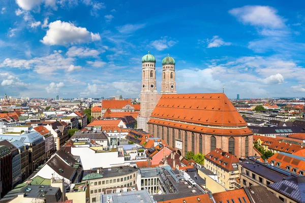 Katedrála Frauenkirche v Mnichově — Stock fotografie