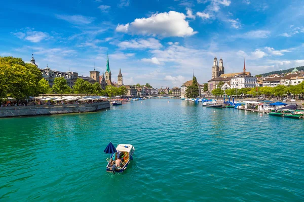 Parte histórica de Zurich en Suiza — Foto de Stock