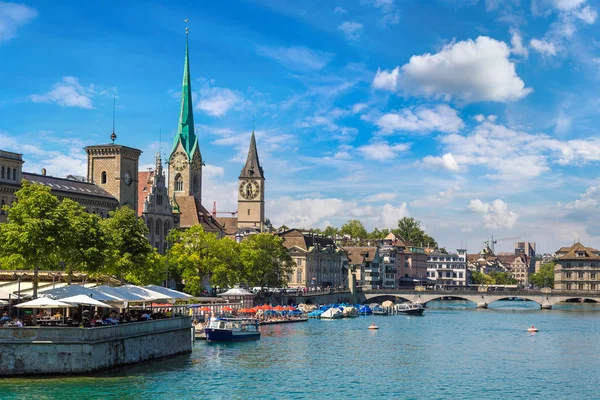Parte histórica de Zurique — Fotografia de Stock