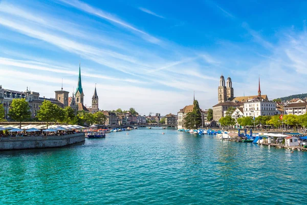 İsviçre Zürih'in tarihi bölümü