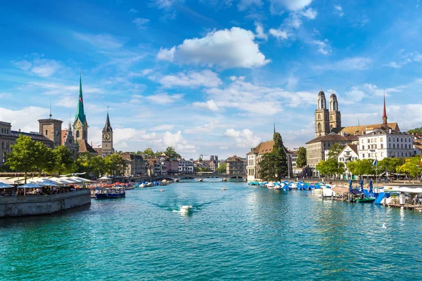 İsviçre Zürih'in tarihi bölümü