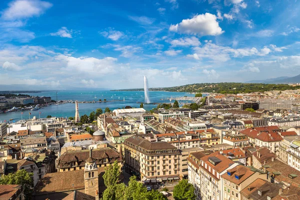 Panoramic view of Geneva — Stock Photo, Image