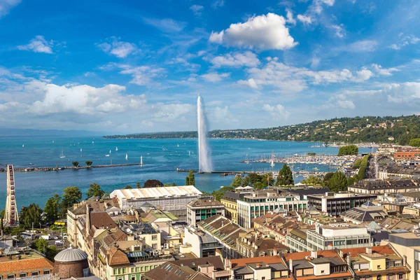 Vista panoramica della geneva — Foto Stock