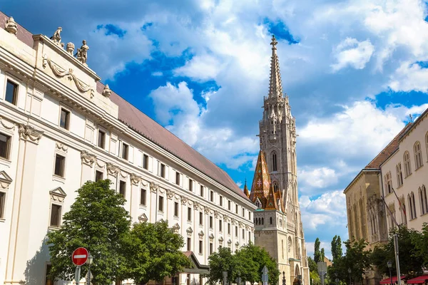 Церковь Святого Матфия в Будапеште — стоковое фото