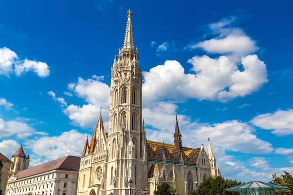 St. Matthiaskerk in Boedapest — Stockfoto