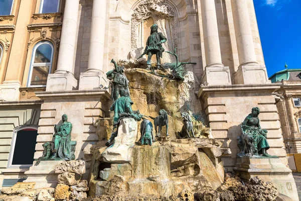 Fonte Matthias em Budapeste — Fotografia de Stock