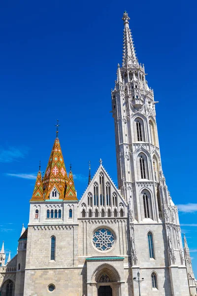 St. Matyášův chrám v Budapešti — Stock fotografie