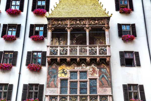 Goldenes dachl in Innsbruck — Stockfoto