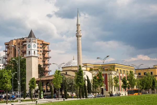 La Moschea di Et'hem Bey a Tirana — Foto Stock