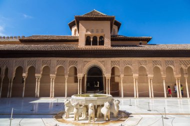 Mahkeme aslanlar Alhambra Sarayı