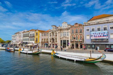 Aveiro, Portekiz geleneksel tekneler