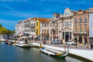 Aveiro, Portekiz geleneksel tekneler