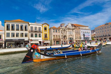 Aveiro, Portekiz geleneksel tekneler