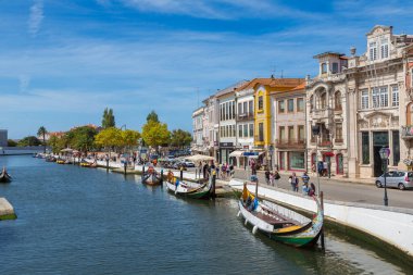 Aveiro, Portekiz geleneksel tekneler