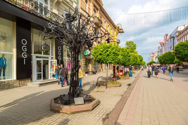 Ivano-Frankivsk várost, Ukrajna — Stock Fotó