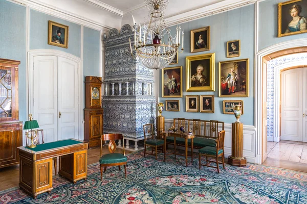 Interior del Rundale Palace en Letonia — Foto de Stock