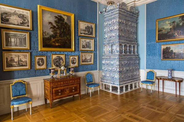 Interior del Rundale Palace en Letonia — Foto de Stock