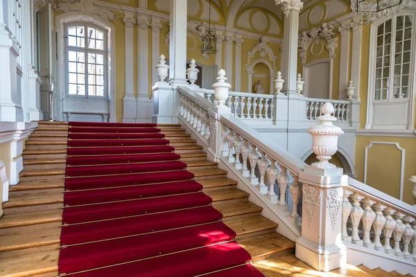 Interior do Palácio Rundale na Letónia — Fotografia de Stock