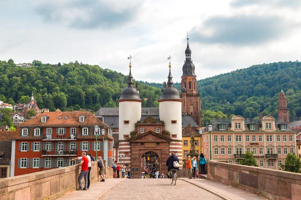 Ponte Vecchio a Heidelberg — Foto Stock