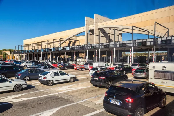 Toll station in France — Stock Photo, Image