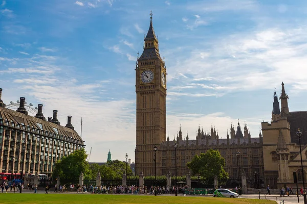 Parliament, Westminster Abbey and Big Ben — Stock Photo, Image