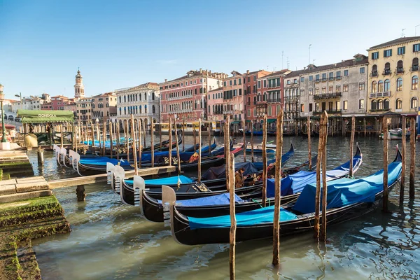 Gondola sul Canal Grande — Foto Stock